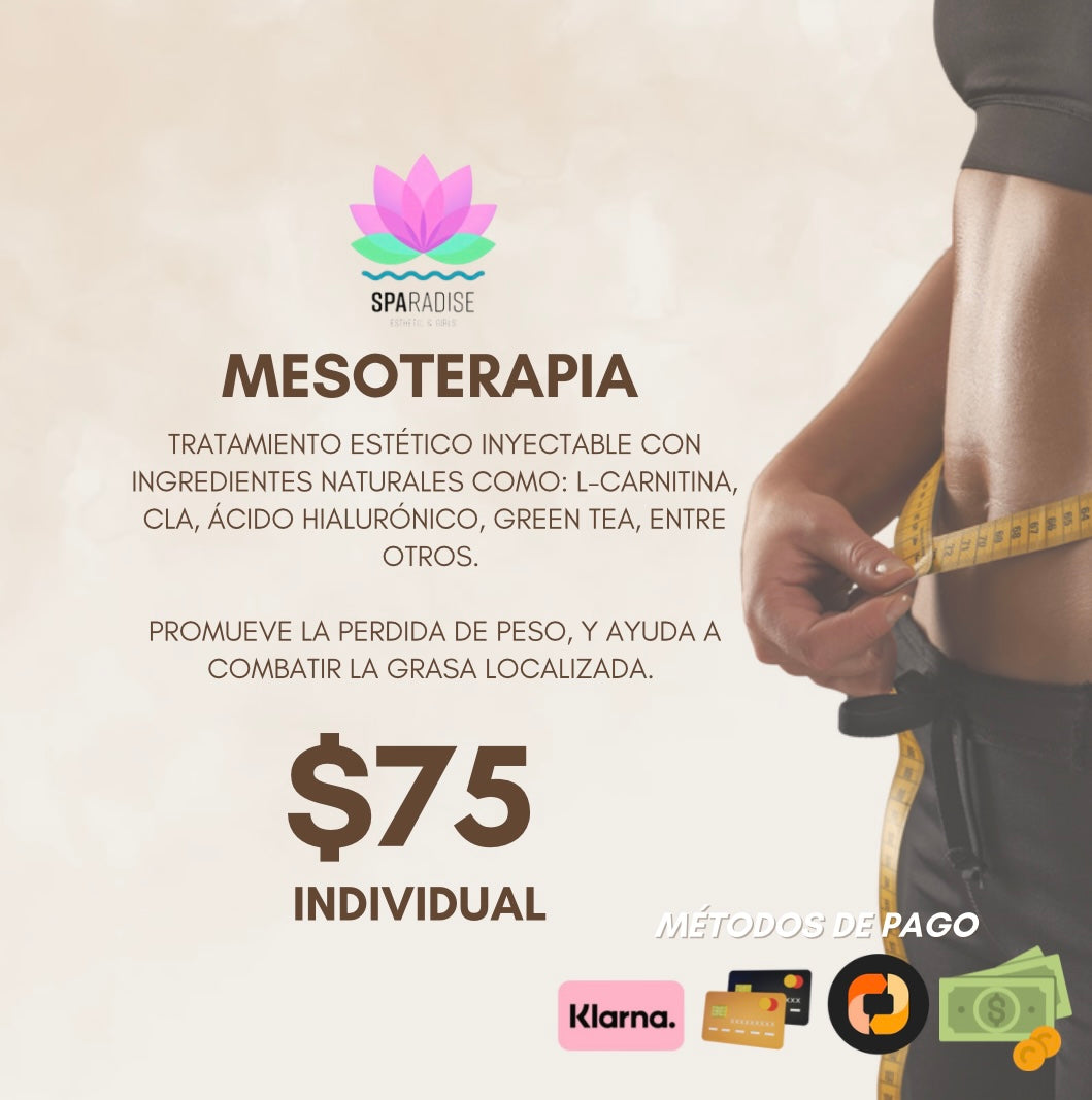 MESOTERAPIA INDIVIDUAL Sparadise MESOTERAPIA INDIVIDUAL Sparadise