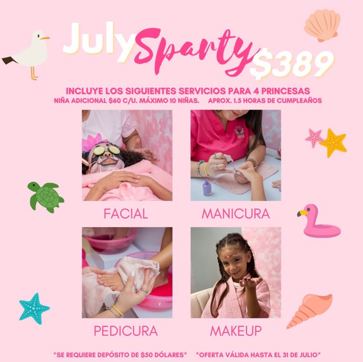 Oferta cumpleaños JULIO