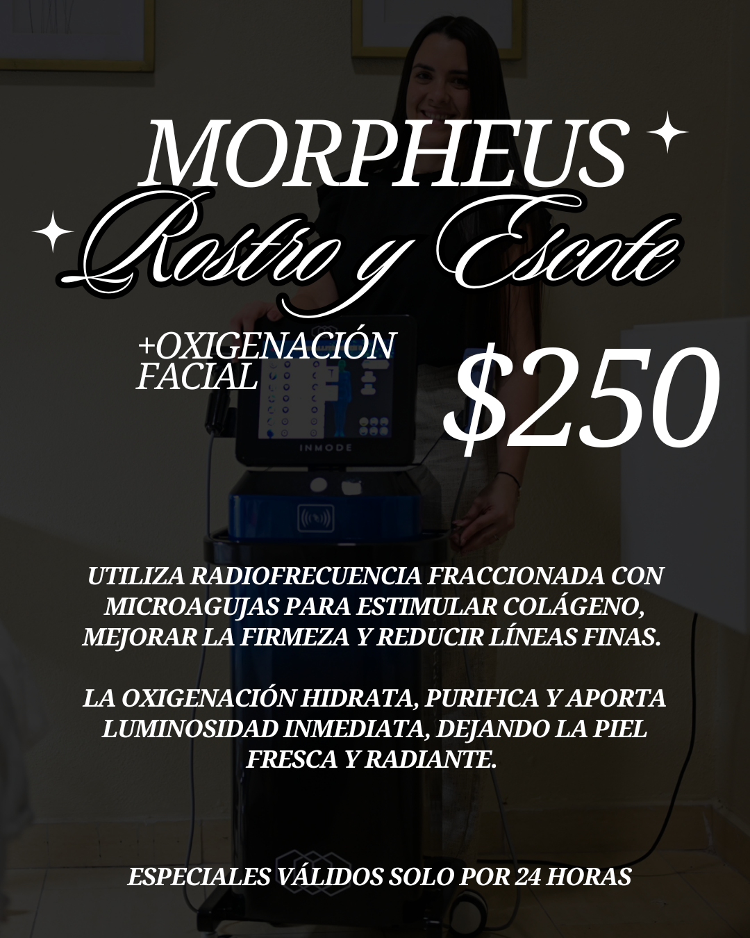 MORPHEUS ROSTRO Y ESCOTE +OXIGENACIÓN CELULAR