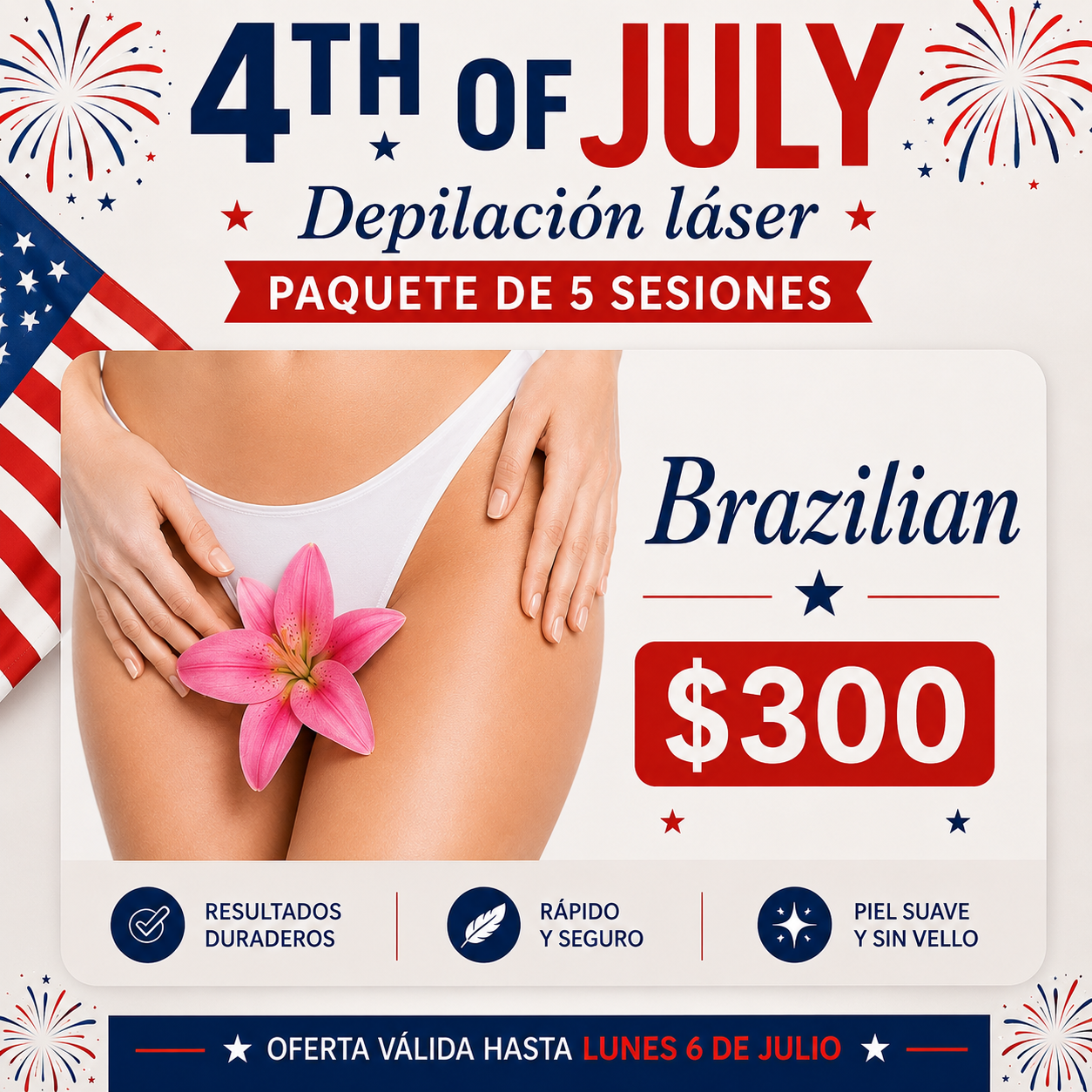 DEPILACION LASER BRAZILIAN