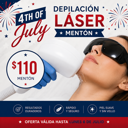 DEPILACION LASER MENTON