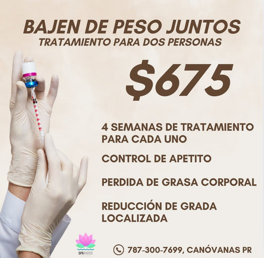 BAJEN DE PESO JUNTOS