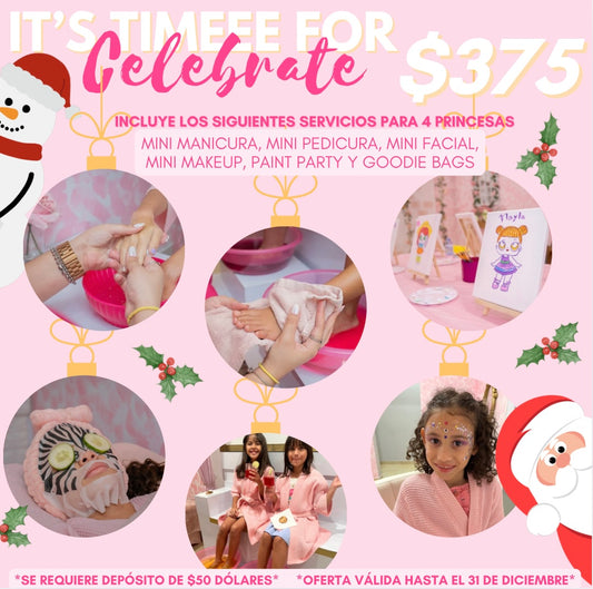 IT'S TIME FOR CELEBRATE $375