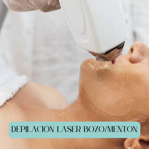 DEPILACIÓN LASER BOZO/MENTÓN $30