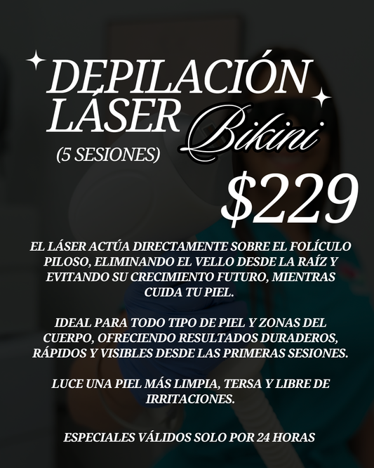 DEPILACIÓN LÁSER BIKINI