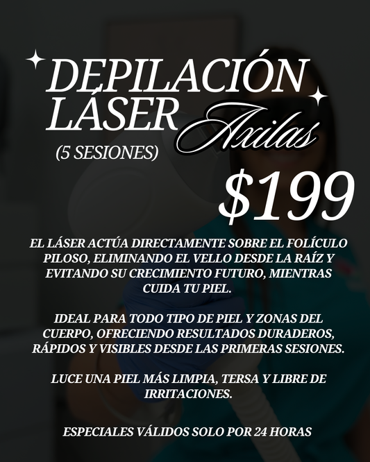 DEPILACIÓN LÁSER AXILAS